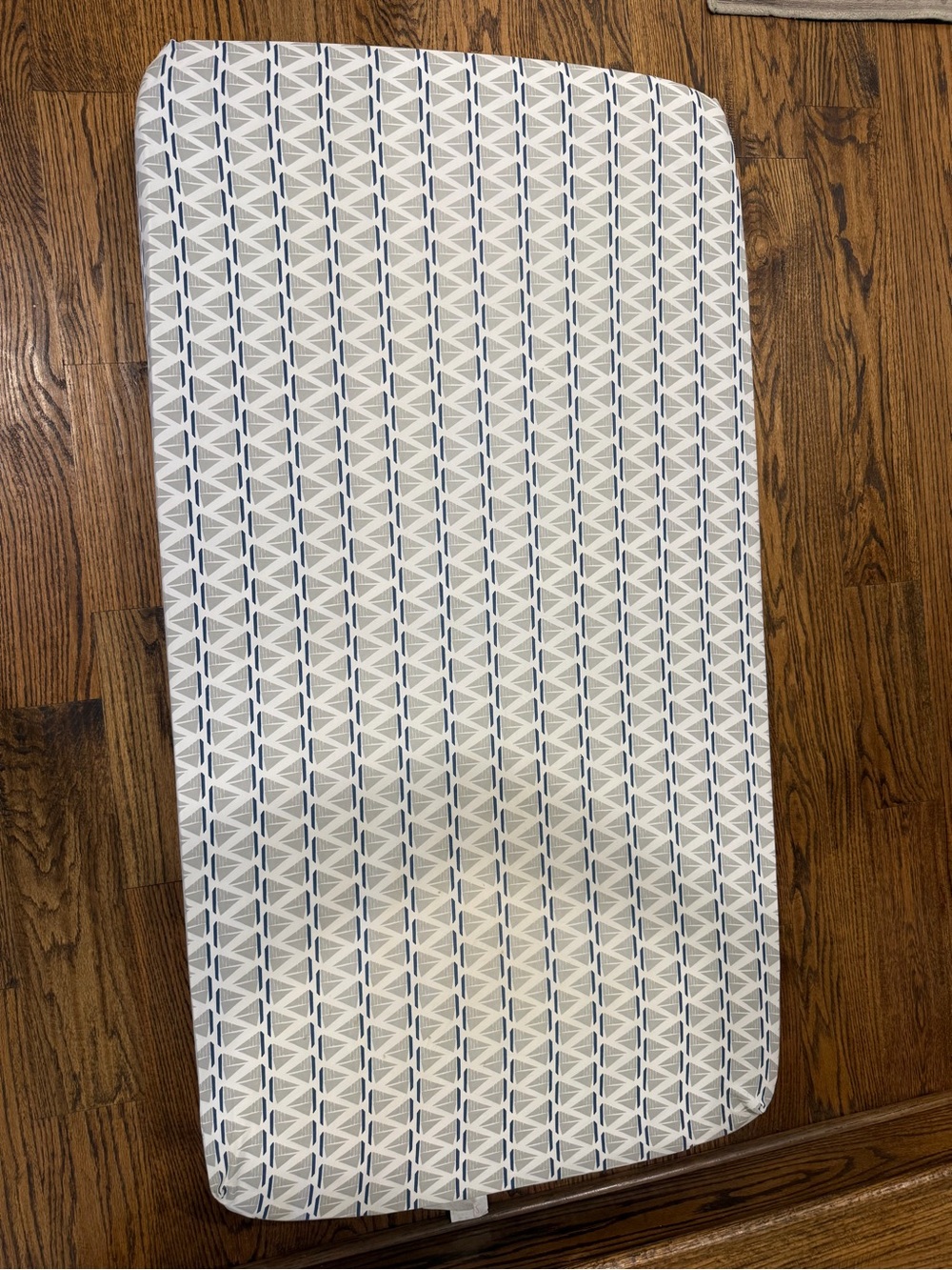 Pottery Barn Kids sailboat crib sheet